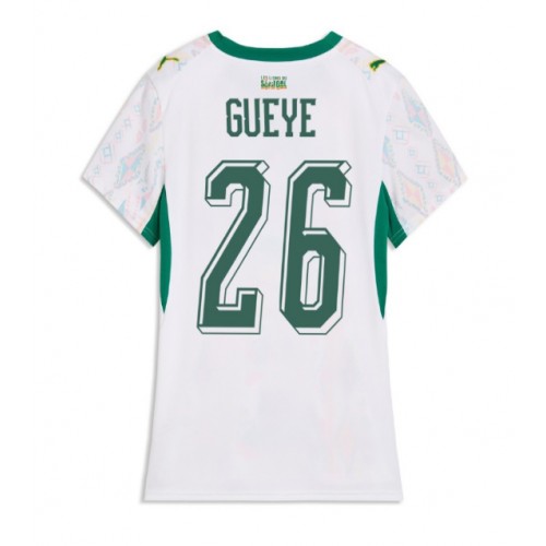 Senegal Pape Gueye #26 Replika Hemmatröja Damer VM 2026 Kortärmad